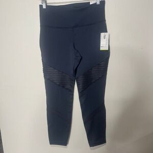 Old Navy Street Leggings Gray 7/8 ankle high-rise go-dry Size Large